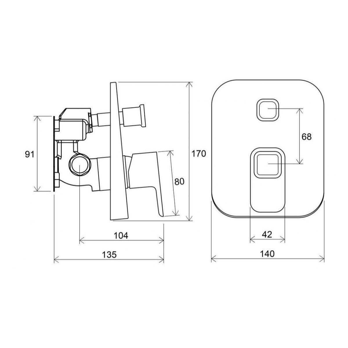 X070070 Ravak 10° pokrivna plošča
