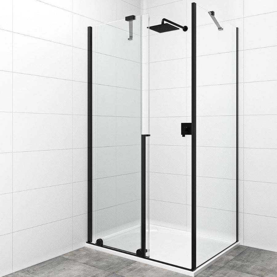 SATBWIXM120STE80C SAT Walk-In Xmotion 120 x 80 pravokotna tuš kabina črna