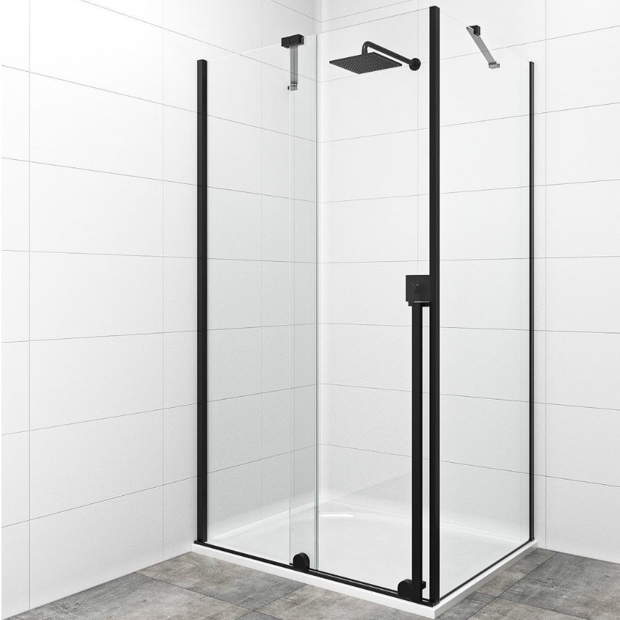 SATBWIXM120STE80C SAT Walk-In Xmotion 120 x 80 pravokotna tuš kabina črna