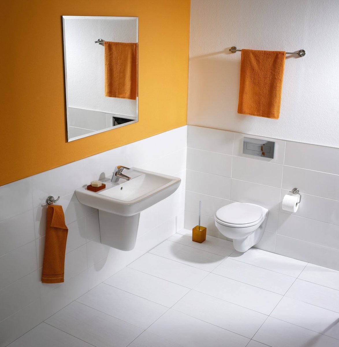 V302701 Ideal Standard Eurovit Plus 60 x 46 cm keramični umivalnik z odprtino za armaturo