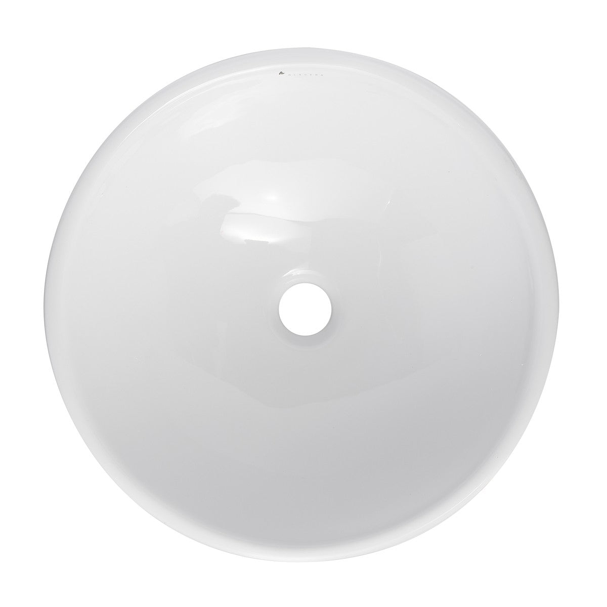 VA4242BP Glacera Vallone 42 x 42 cm okrogli nadpultni umivalnik