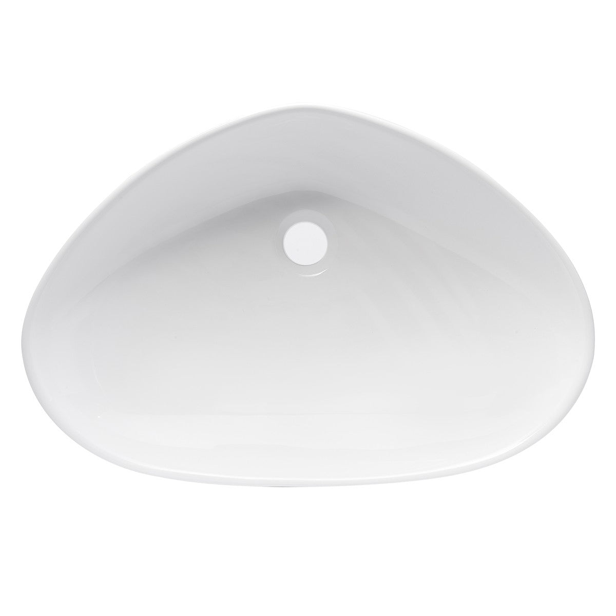VA5838 Glacera Vallone 58 x 38 cm ovalni nadpultni umivalnik