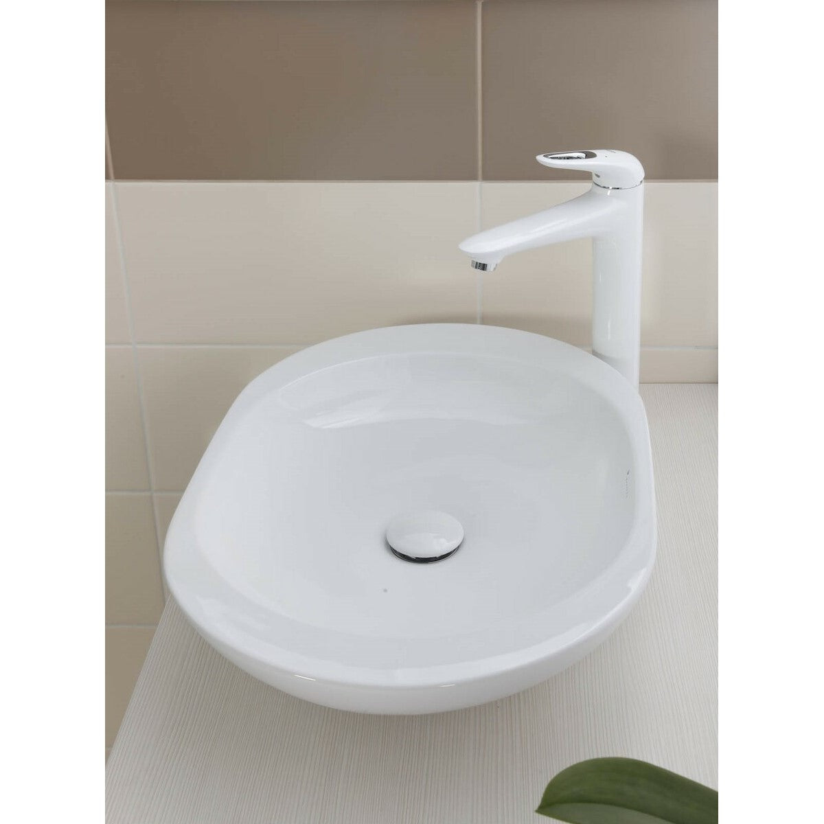 VA5941 Glacera Vallone 59 x 41 cm ovalni nadpultni umivalnik