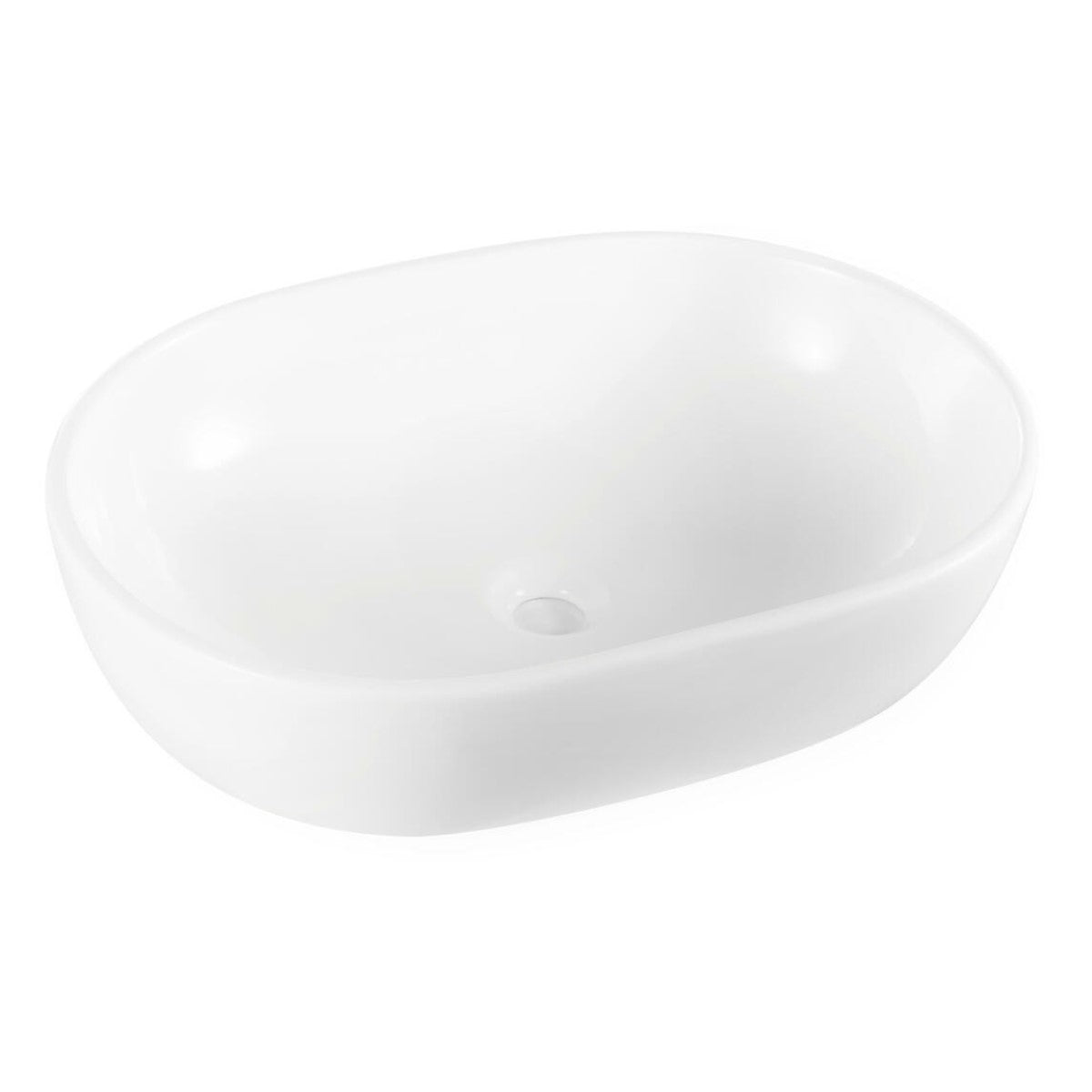 VA594114 Glacera Vallone 59 x 41 cm ovalni nadpultni umivalnik