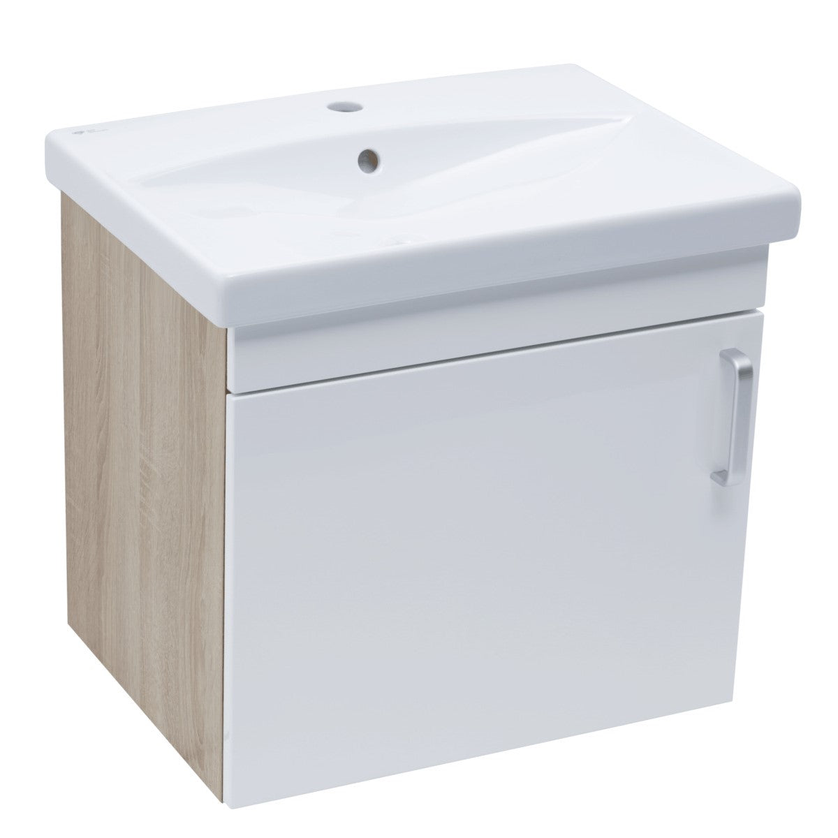 VARIO260DBBL Naturel Vario Dekor 60 x 40 cm umivalnik z omarico