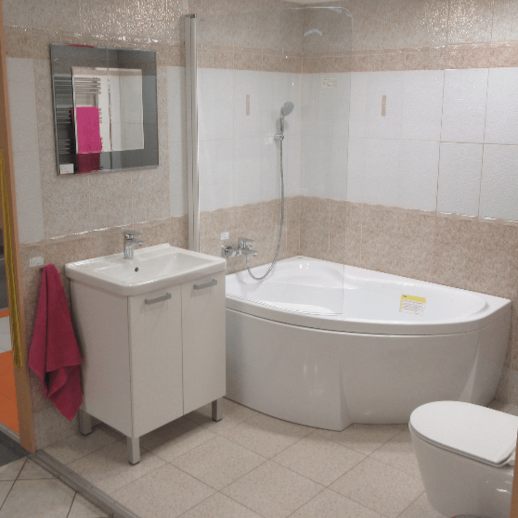 VARIOKMPL65BI Naturel Vario 65 x 48,5 cm umivalnik z omarico