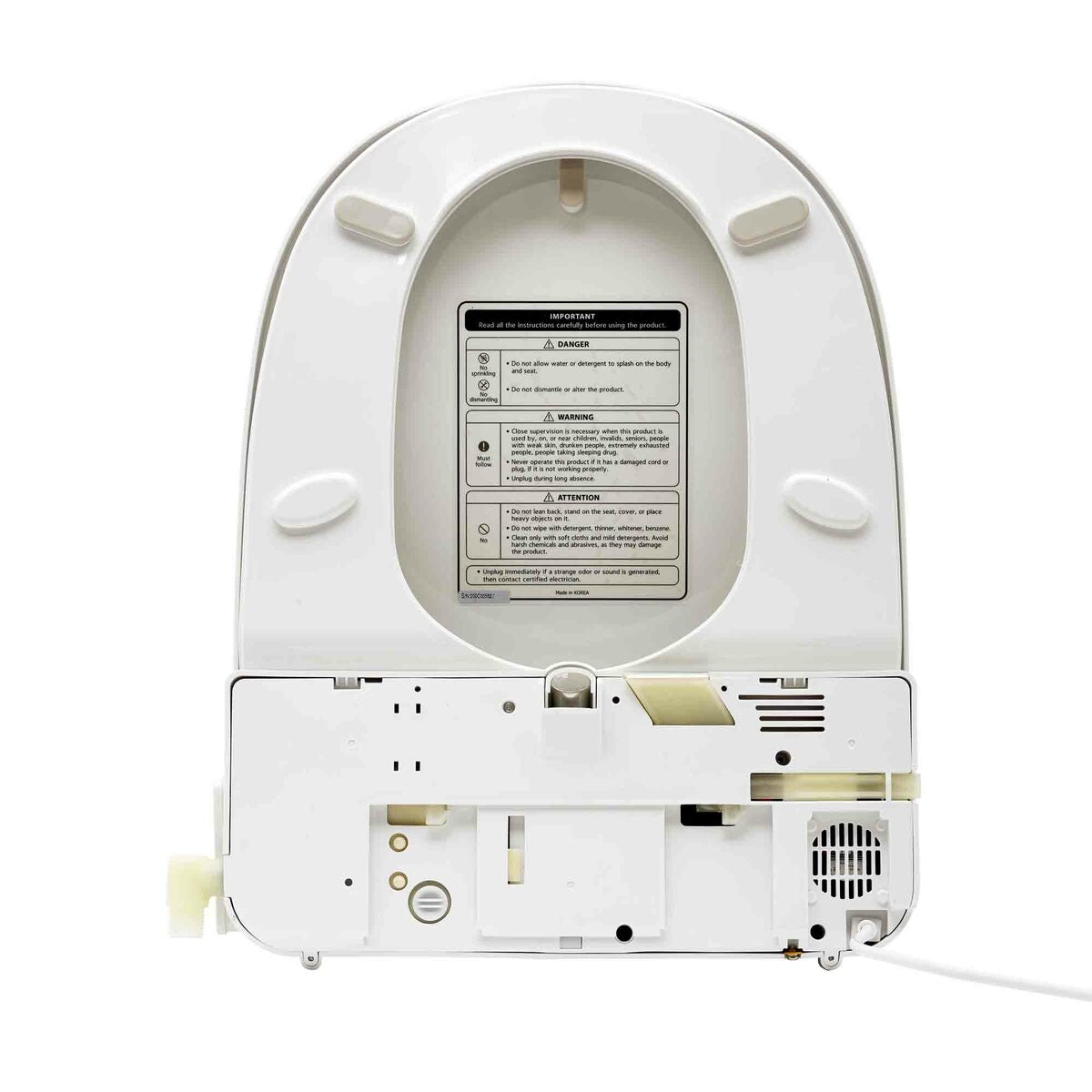 VB4100S VOVO električna WC deska s funkcijo bide in počasnim zapiranjem "Soft Close"