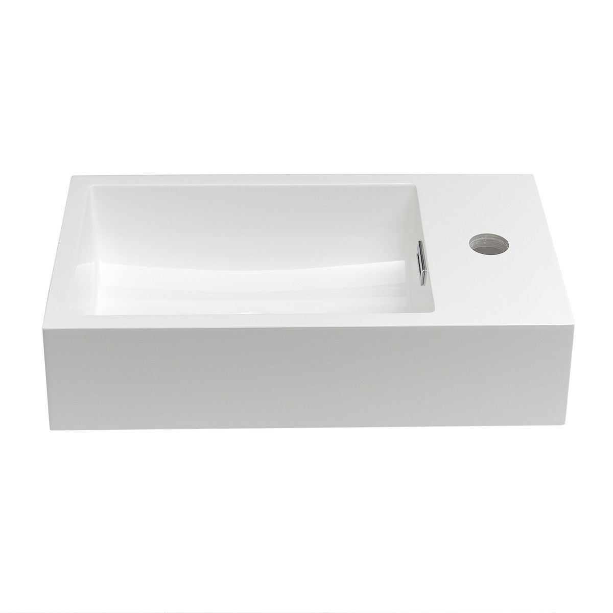 VE4626 Naturel Verona 46 x 26 cm vgradni umivalnik iz litega marmorja z odprtino za armaturo