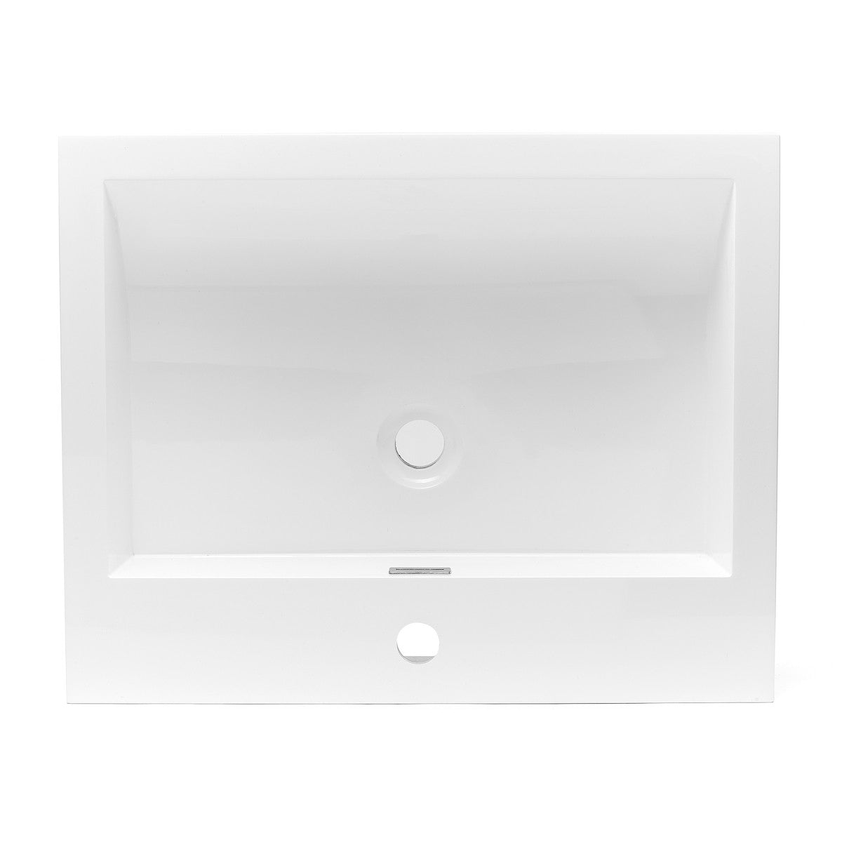VE6048 Naturel Verona 60 x 48 cm vgradni umivalnik iz litega marmorja z odprtino za armaturo