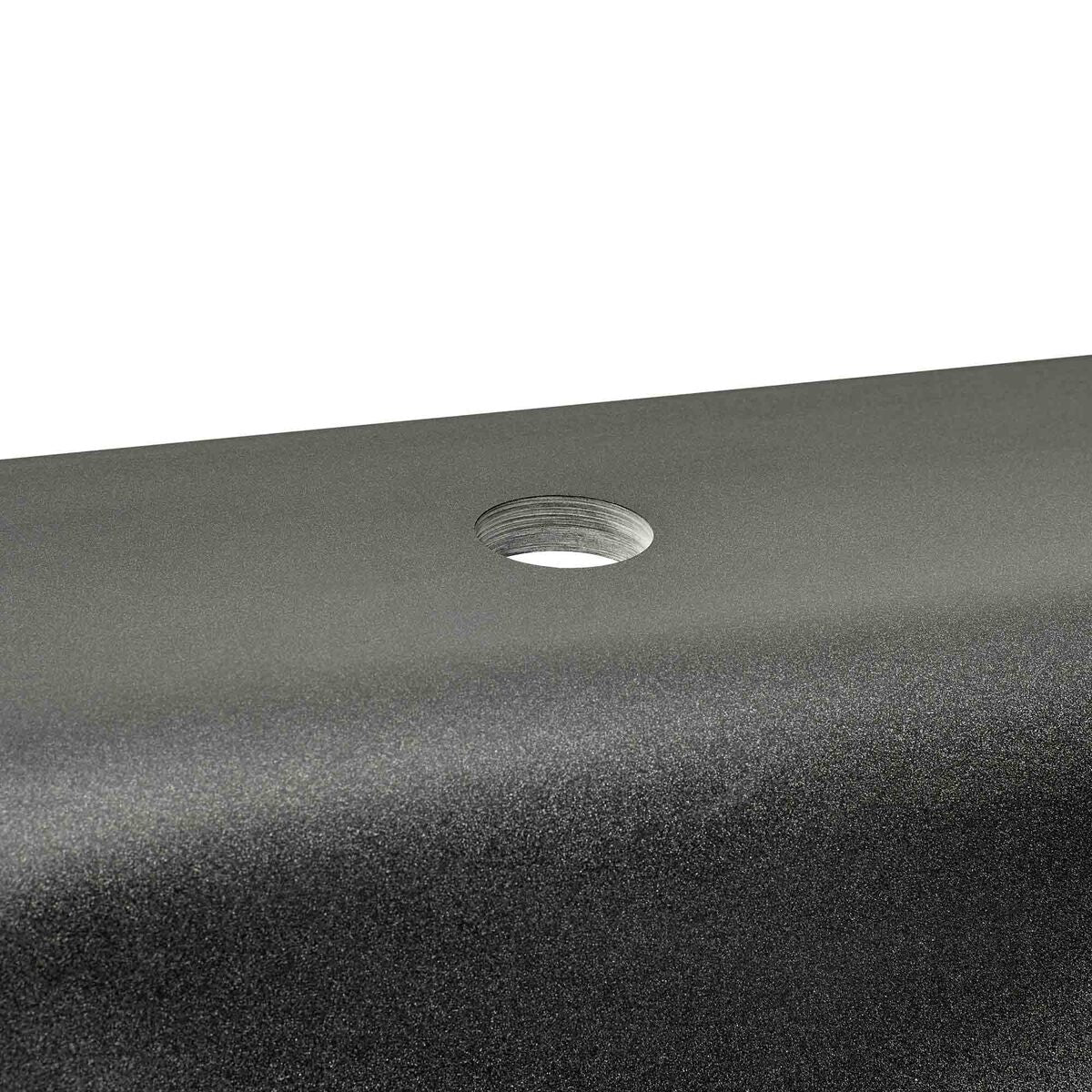 VE8653CM Naturel Verona 86 x 52,7 cm vgradni umivalnik iz litega marmorja črni z odprtino za armaturo