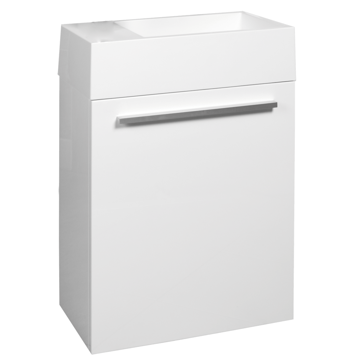VERONA46WH Naturel Verona 46 x 26 cm umivalnik z omarico