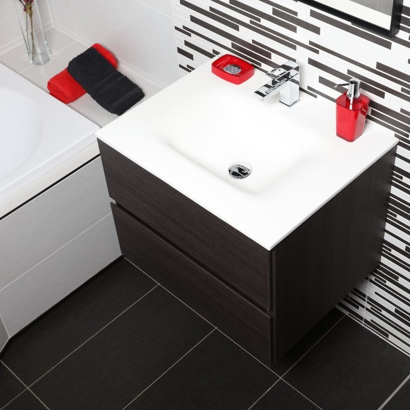 VE6653BM Naturel Verona 66 x 52,7 cm vgradni umivalnik iz litega marmorja z odprtino za armaturo