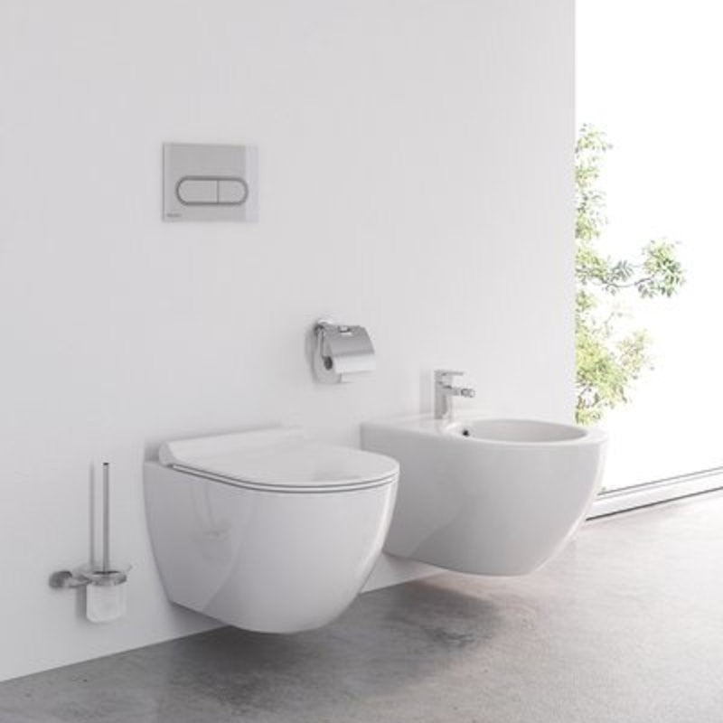 X01535 Ravak Uni Chrome RimOff viseča brezrobna WC školjka