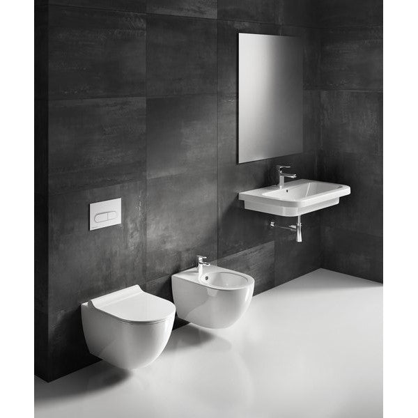 X01535 Ravak Uni Chrome RimOff viseča brezrobna WC školjka