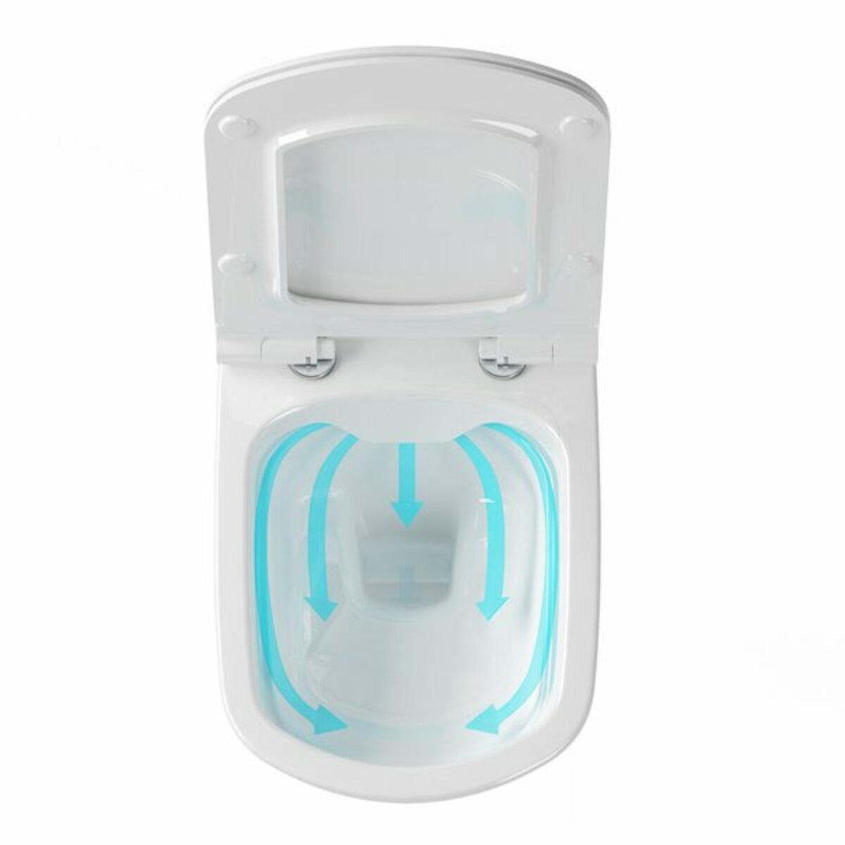 X01671 Ravak Classic viseča brezrobna WC školjka