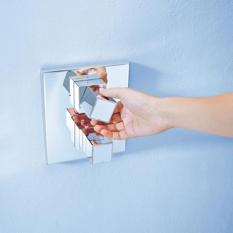 Armature 24154000 Grohe Grohtherm Cube termostatska pokrivna plošča | KOPALNICA-ONLINE.SI
