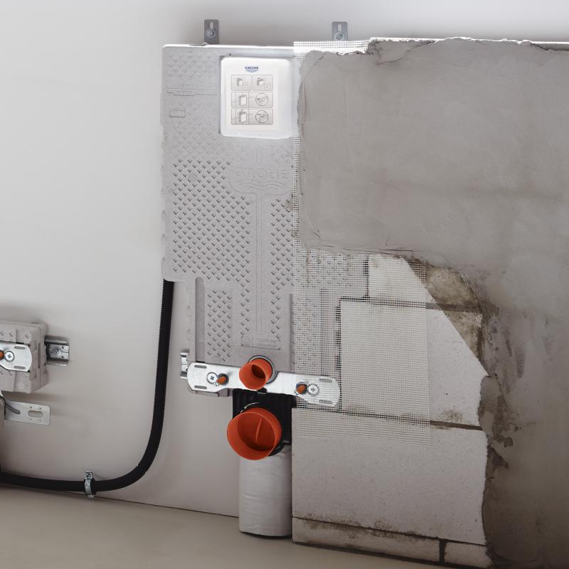 Podometni splakovalniki 38825000 Grohe Uniset podometni splakovalnik za WC školjko z aktivirno tipko | KOPALNICA-ONLINE.SI