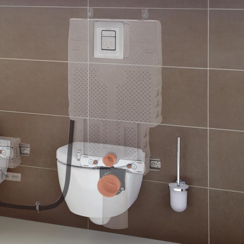 Podometni splakovalniki 38825000 Grohe Uniset podometni splakovalnik za WC školjko z aktivirno tipko | KOPALNICA-ONLINE.SI