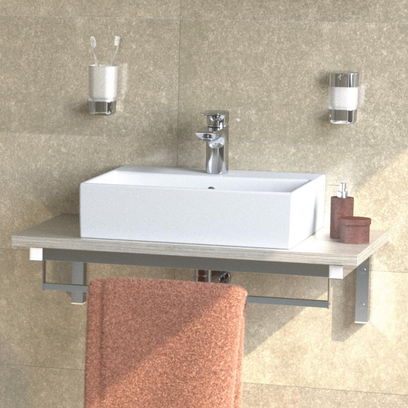 K077701 Ideal Standard Strada 50 x 42 cm keramični umivalnik z odprtino za armaturo