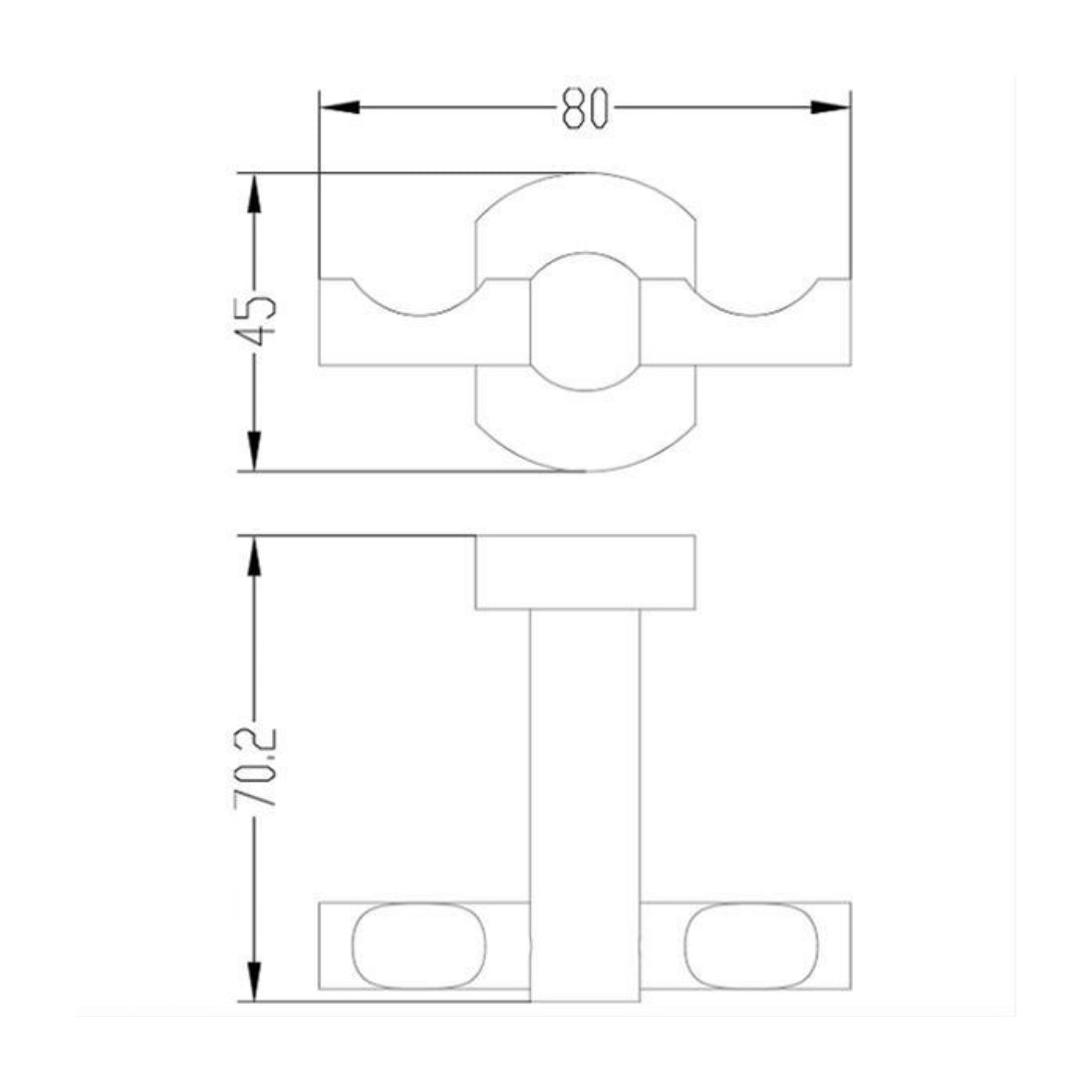 SPI22 SAT Cube Way dvojna kljukica
