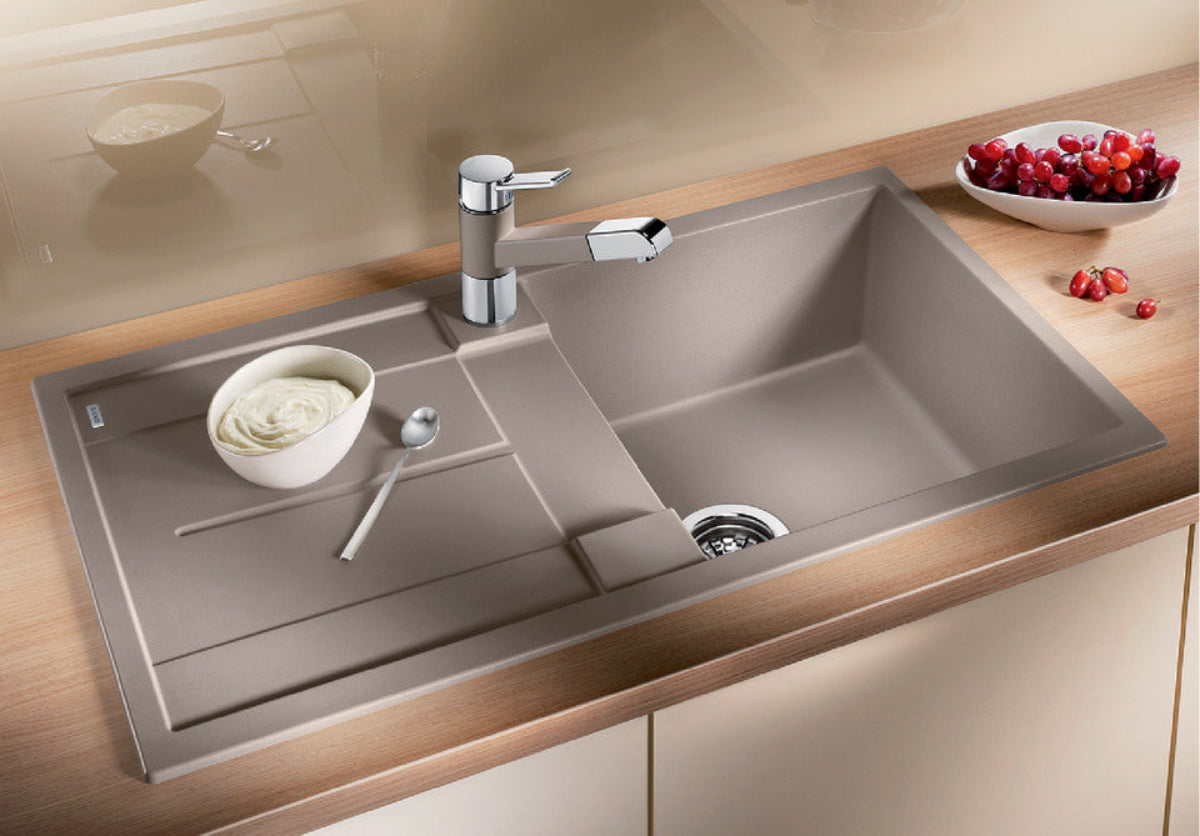 518872 Blanco Metra 5 S 86x50 cm pomivalno korito iz umetnega kamna