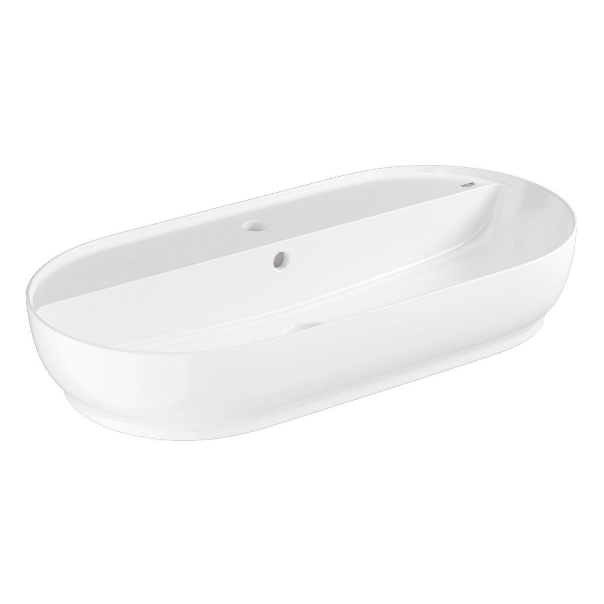 103571SH00 Grohe Essence 80 x 40 cm ovalni nadpultni umivalnik z odprtino za armaturo