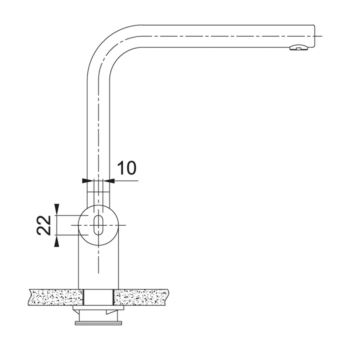 115.0625.489 Franke Atlas Neo Sensor FC 5489.501 kuhinjska armatura