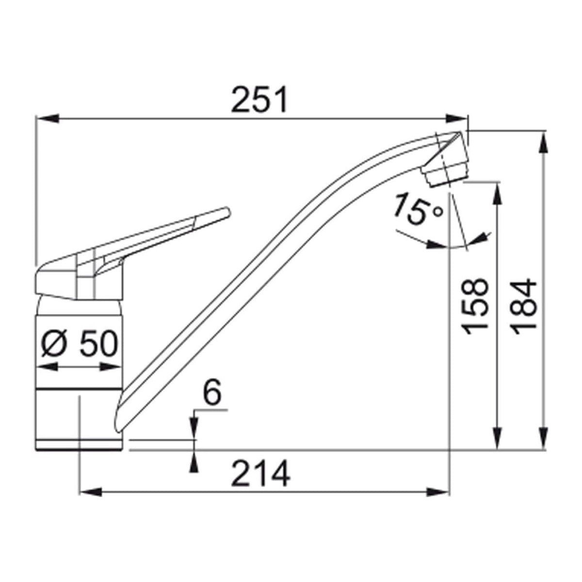 115.0659.961 Franke Novara Plus FC 9541.901 kuhinjska armatura