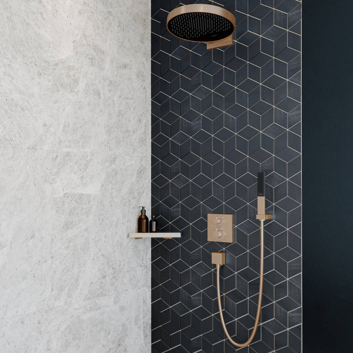 15714140 Hansgrohe Ecostat Square termostatska pokrivna plošča