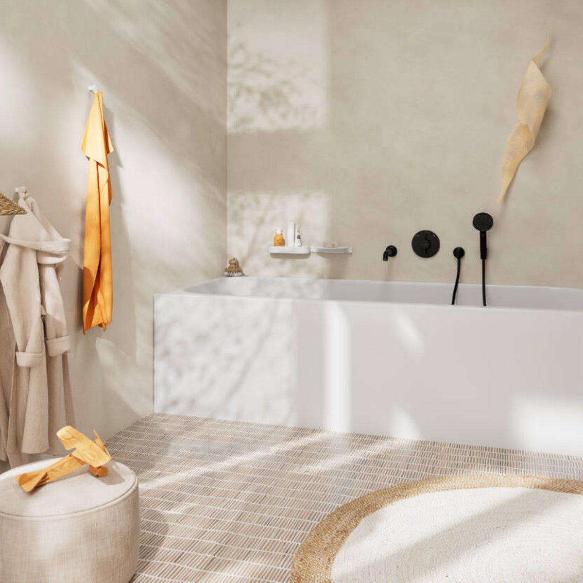 75418670 Hansgrohe DuoTurn S termostatska pokrivna plošča