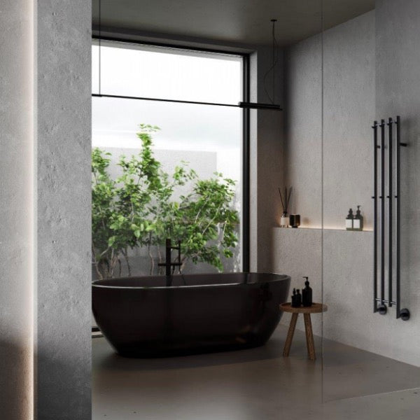 MO13311533NRZLK P.M.H. Mona 150 cm x 33 cm električni stenski sušilec za brisače