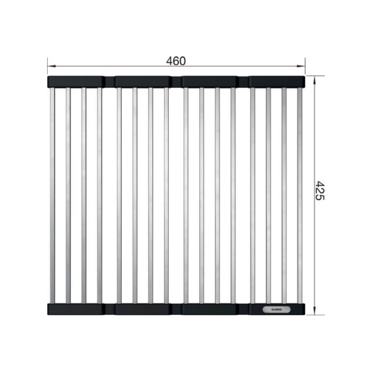 238482 Blanco zložljiva odcejalna rešetka za pomivalno korito