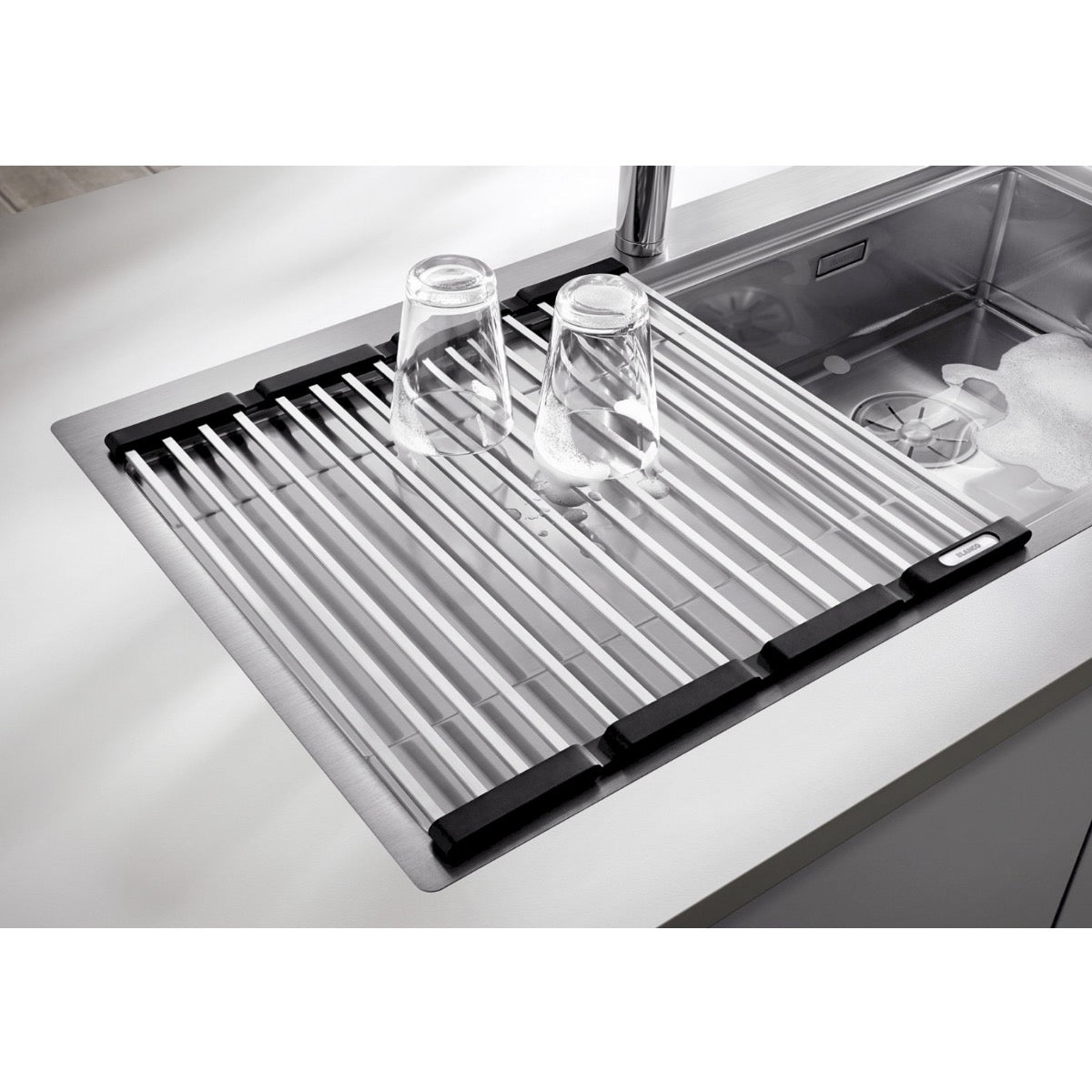 238483 Blanco zložljiva odcejalna rešetka za pomivalno korito