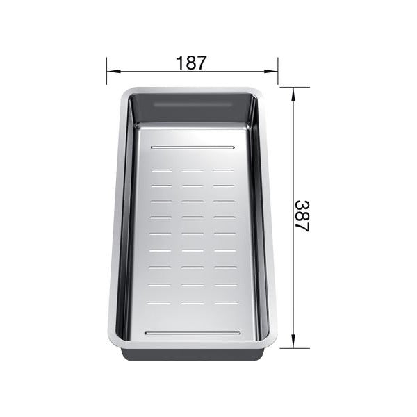 231396 Blanco odcejalna posoda za pomivalno korito