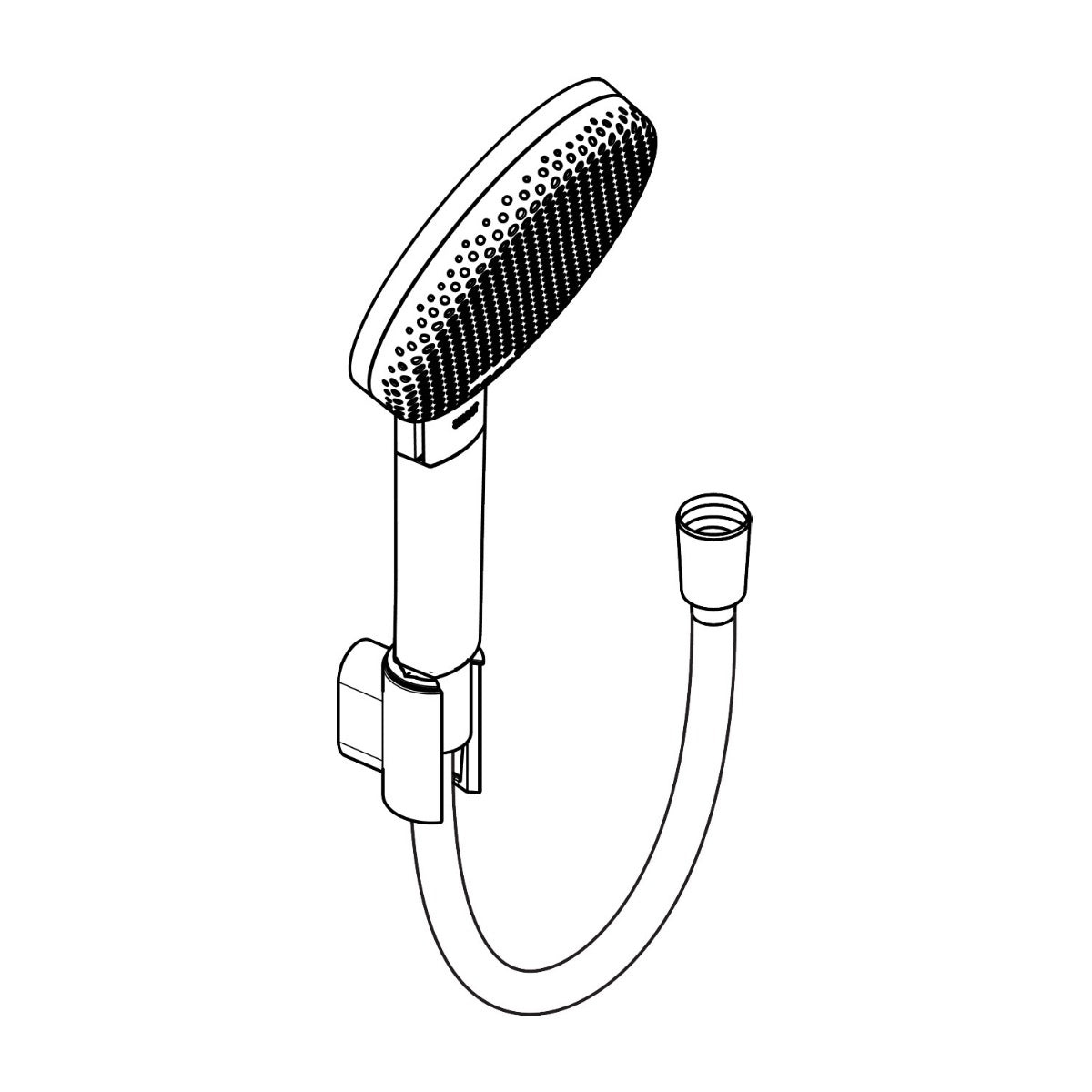 24611140 Hansgrohe Raindance Alive Select S 125 3jet EcoSmart tuš set brez armature