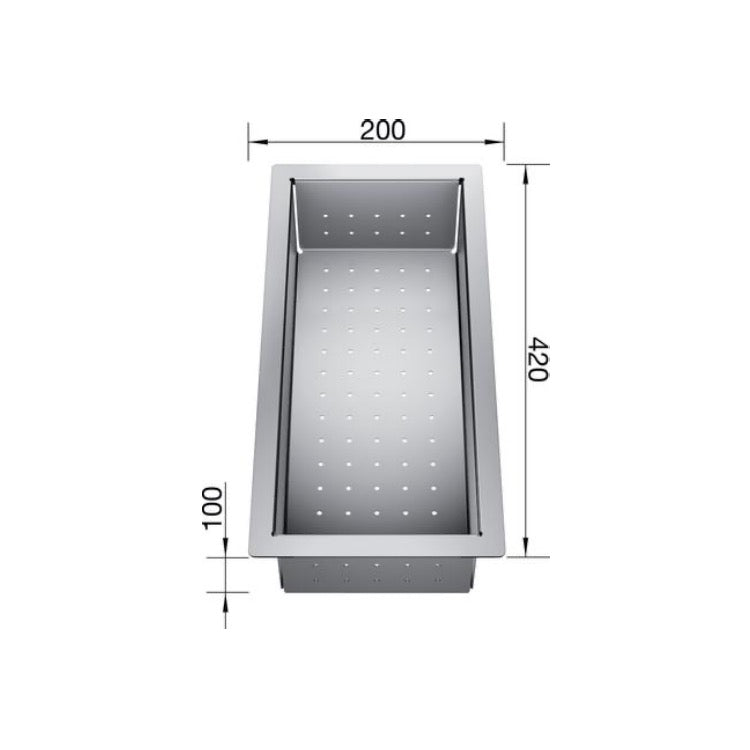 219649 Blanco odcejalna posoda za pomivalno korito