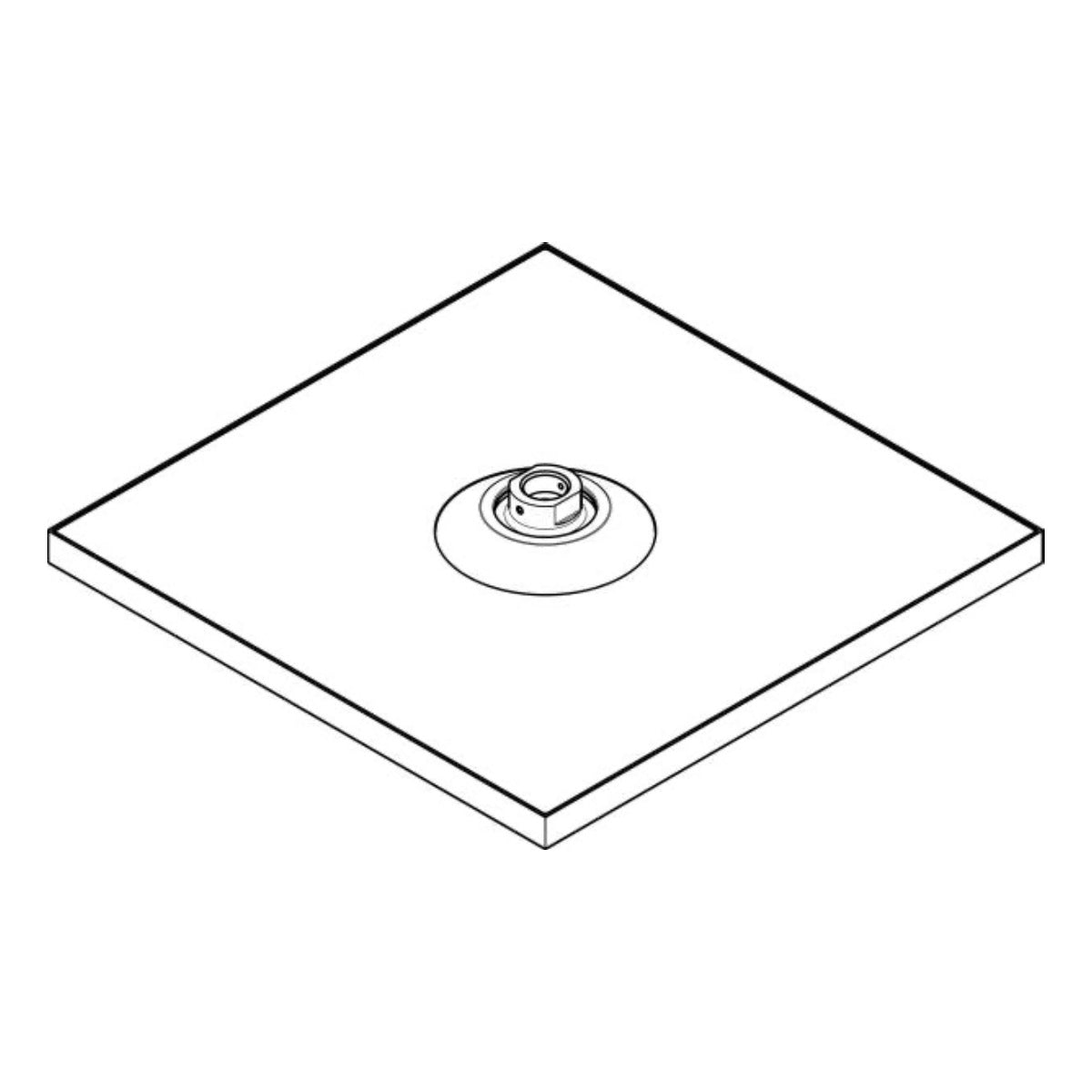 26250000 Hansgrohe Raindance E 300 1jet nadglavna prha