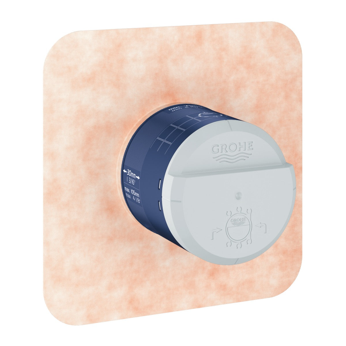 26483000 Grohe RAINSHOWER UNIVERSAL podometni del za nadglavno prho