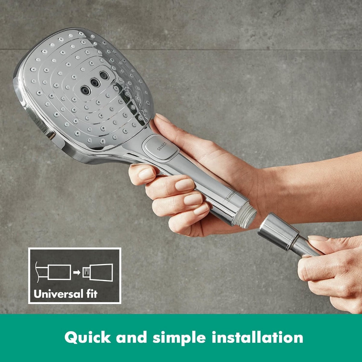 26520000 Hansgrohe Raindance Select E 120 tuš ročka 3 funkcije