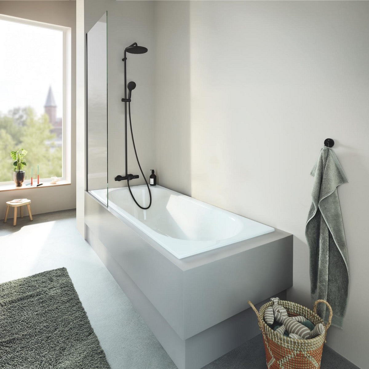 269882431 GROHE Vitalio Start 250 termostatska armatura za kad s tuš setom