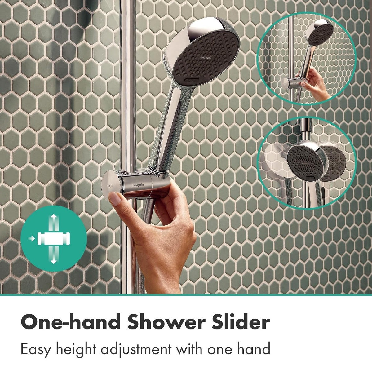 28638000 Hansgrohe Activera S 240 1jet EcoSmart stenska termostatska armatura s tuš setom