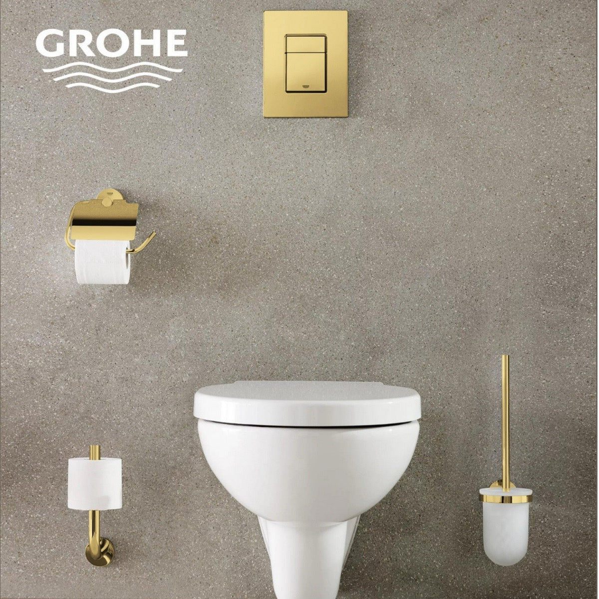 40374GL1 Grohe Essentials straniščna ščetka