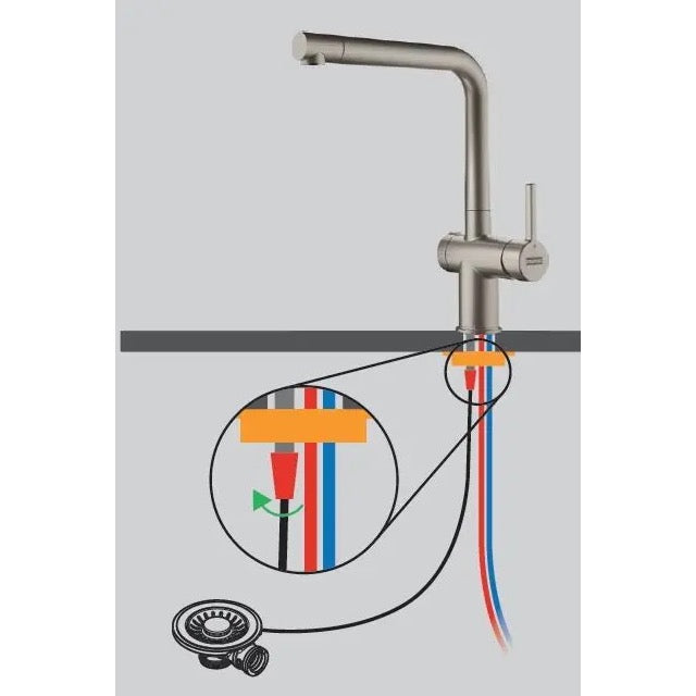 115.0653.504 Franke Active Twist FN 5350.149 kuhinjska armatura