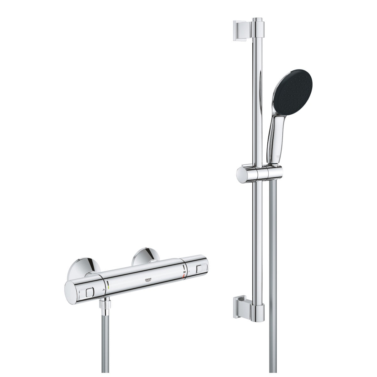 34597001 Grohe Precision Start stenska termostatska armatura za tuš s tuš setom