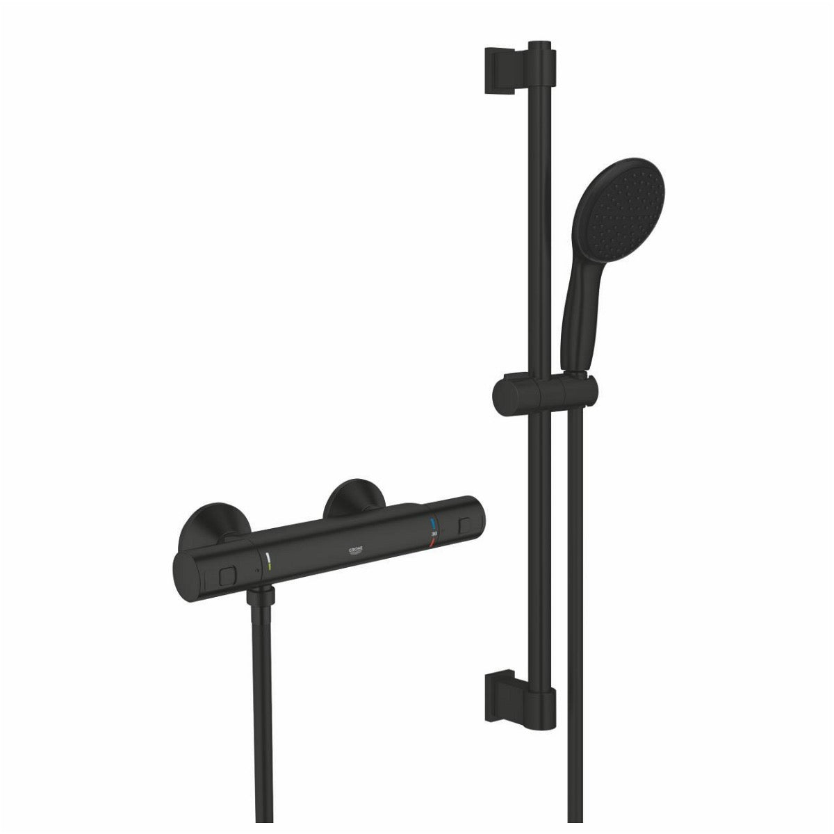 345972431 Grohe Precision Start stenska termostatska armatura za tuš s tuš setom