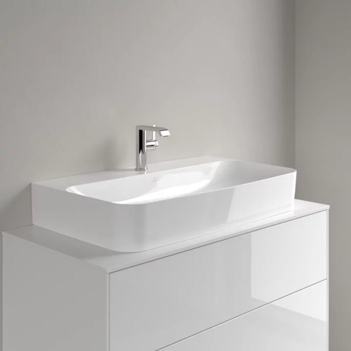 41688CR1 Villeroy & Boch Finion CeramicPlus 80 x 47 cm nadpultni umivalnik z odprtino za armaturo