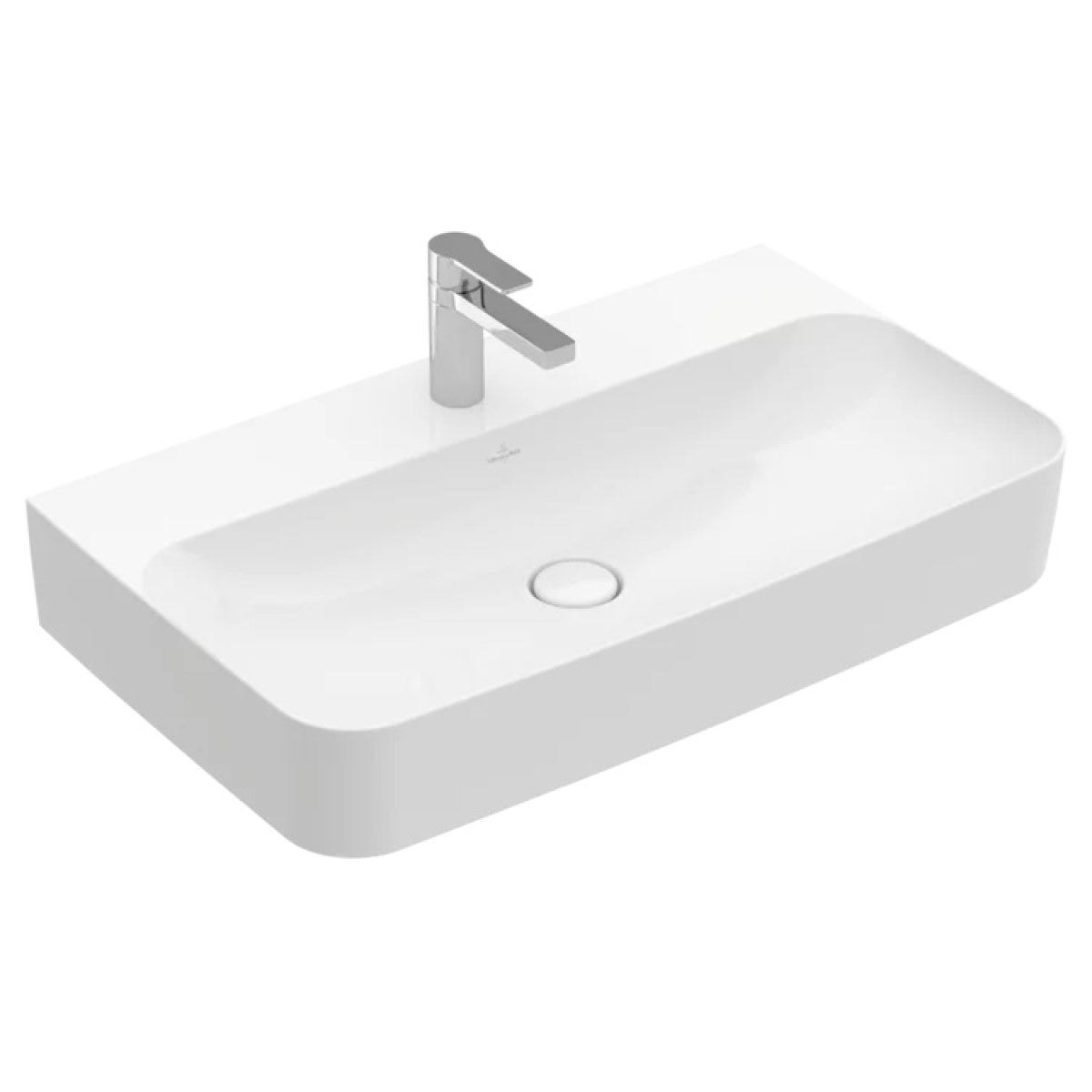 41688CR1 Villeroy & Boch Finion CeramicPlus 80 x 47 cm nadpultni umivalnik z odprtino za armaturo