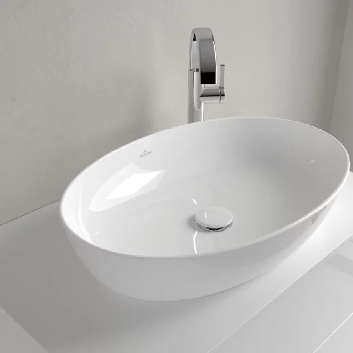 419861R1 Villeroy & Boch Artis CeramicPlus 61 x 41 cm nadpultni umivalnik brez odprtine za armaturo