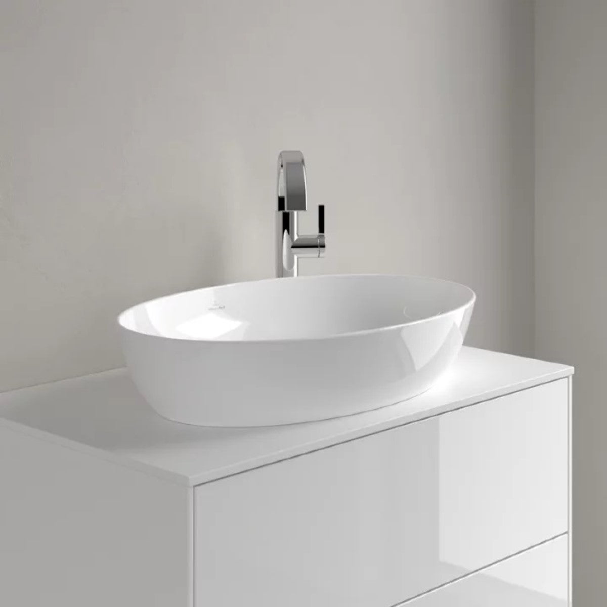 419861R1 Villeroy & Boch Artis CeramicPlus 61 x 41 cm nadpultni umivalnik brez odprtine za armaturo