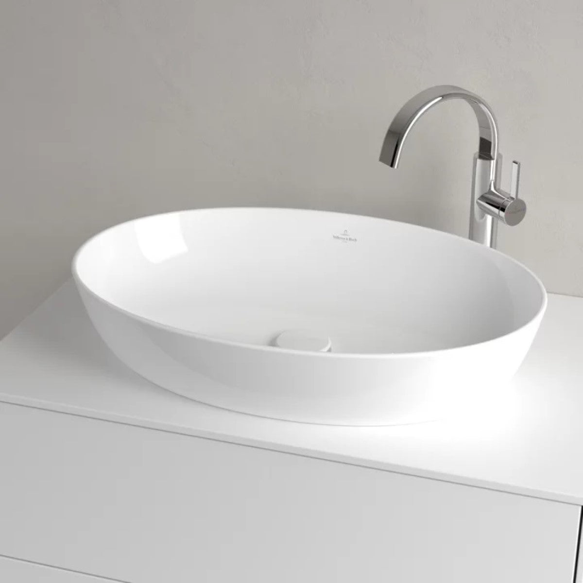 419861R1 Villeroy & Boch Artis CeramicPlus 61 x 41 cm nadpultni umivalnik brez odprtine za armaturo